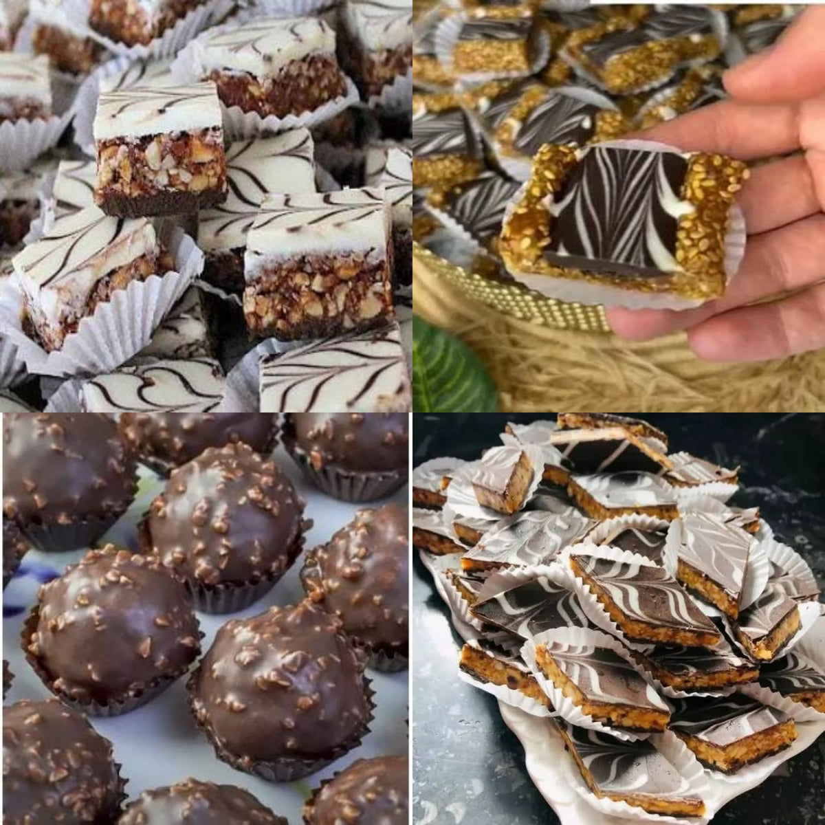 Dulces sin horno