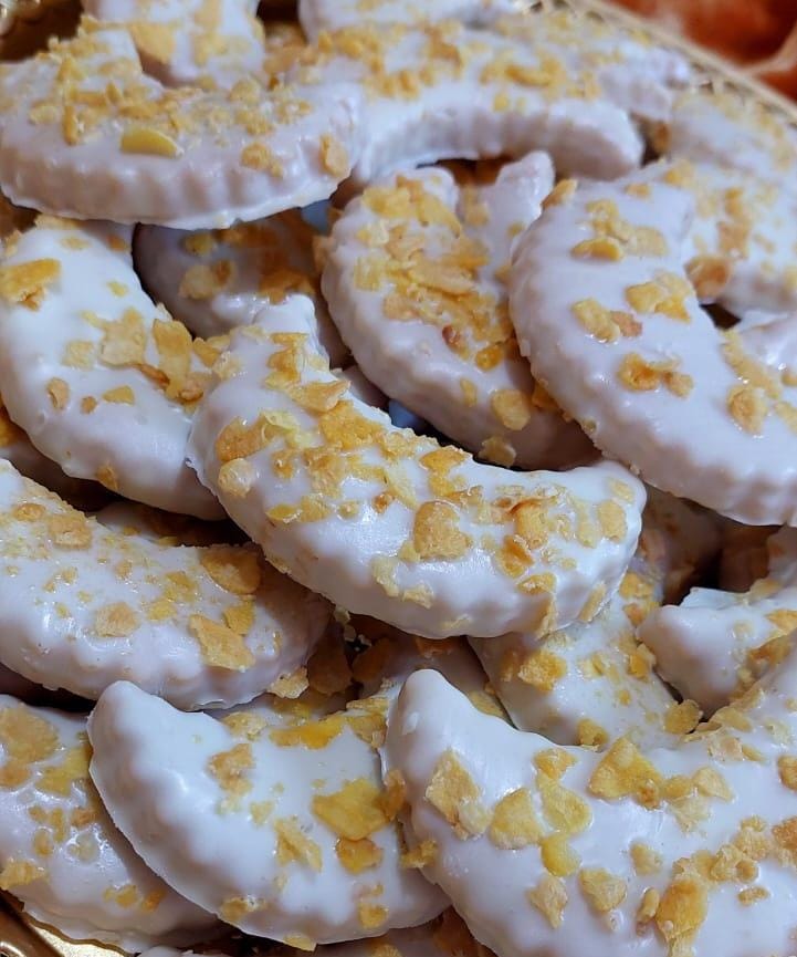 Foutine Blanco con Corn Flakes